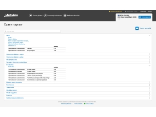 MOTODATA - Autodata dla motocykli - ONLNE - licencja roczna (12 miesięcy / na rok)