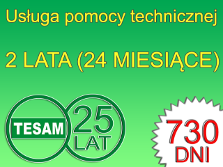 Pomoc techniczna na 2 lata (24 miesiące)