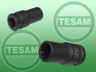 S0002288 => Zastąpione S0002548 - Klucz, nasadka do zacisku hamulcowego Audi / Porsche 15mm 10 kt.
